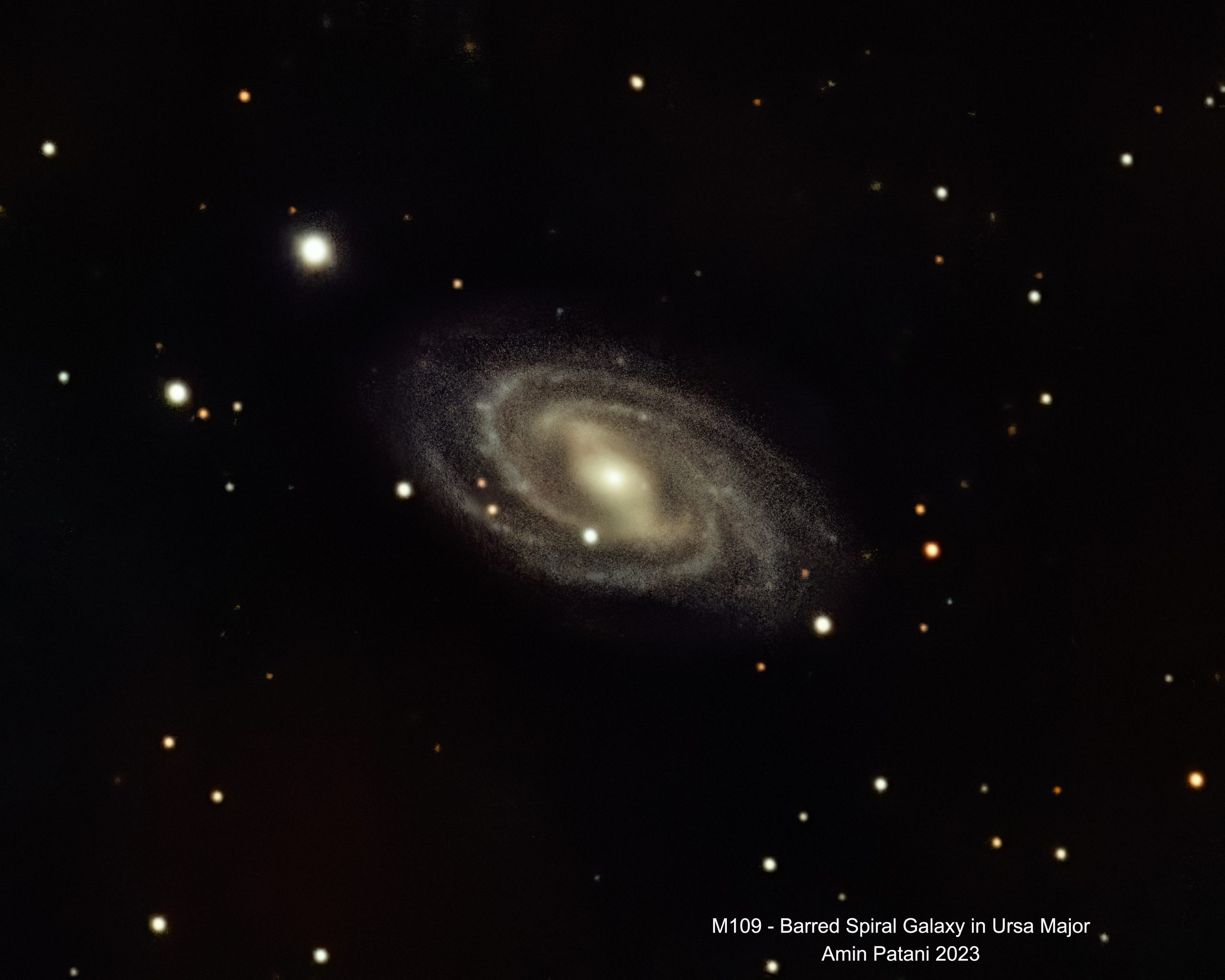 M109 - Barred Spiral Calaxy in Ursa Major