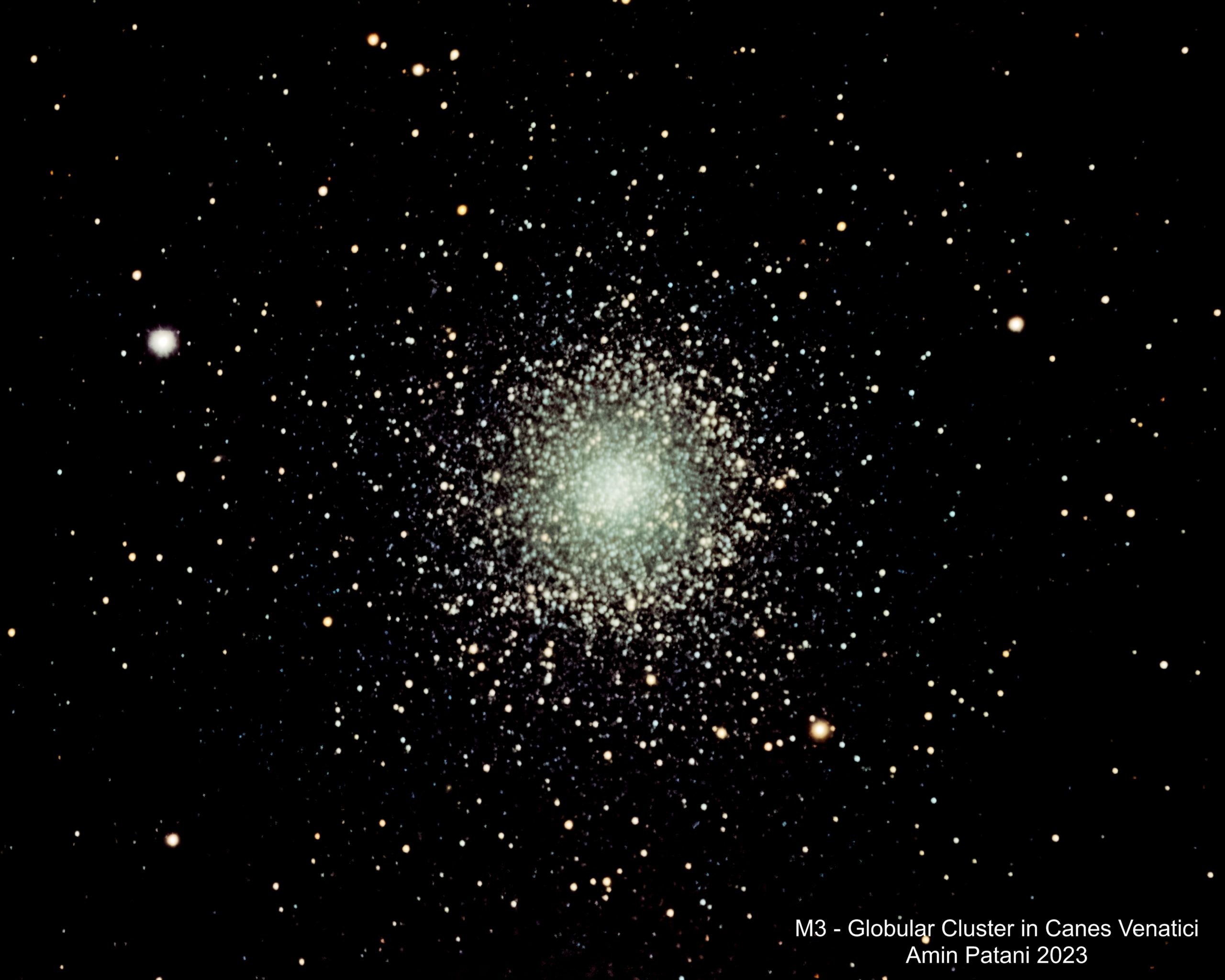 M3 - Globular Cluster in Canes Venatici