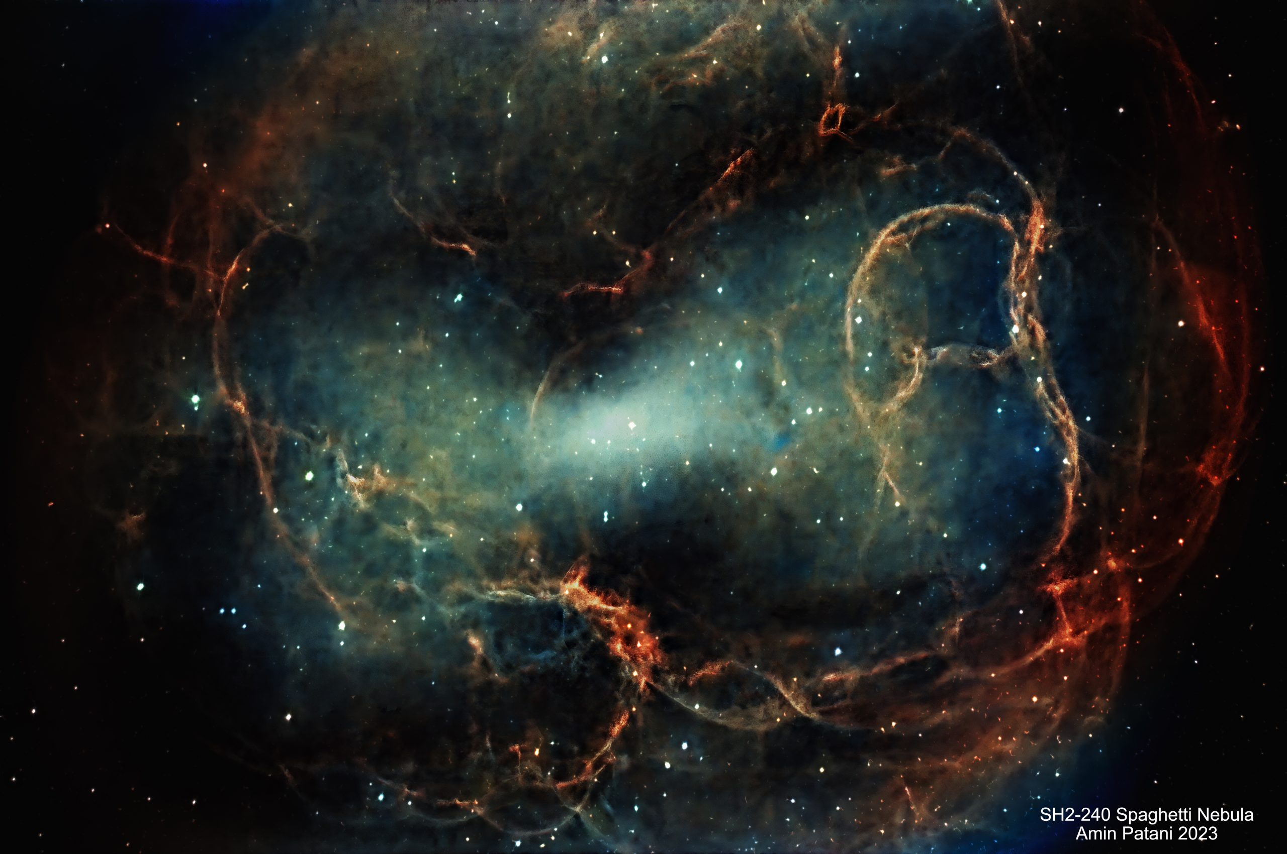 Sh2-240 - Spaghetti Nebula