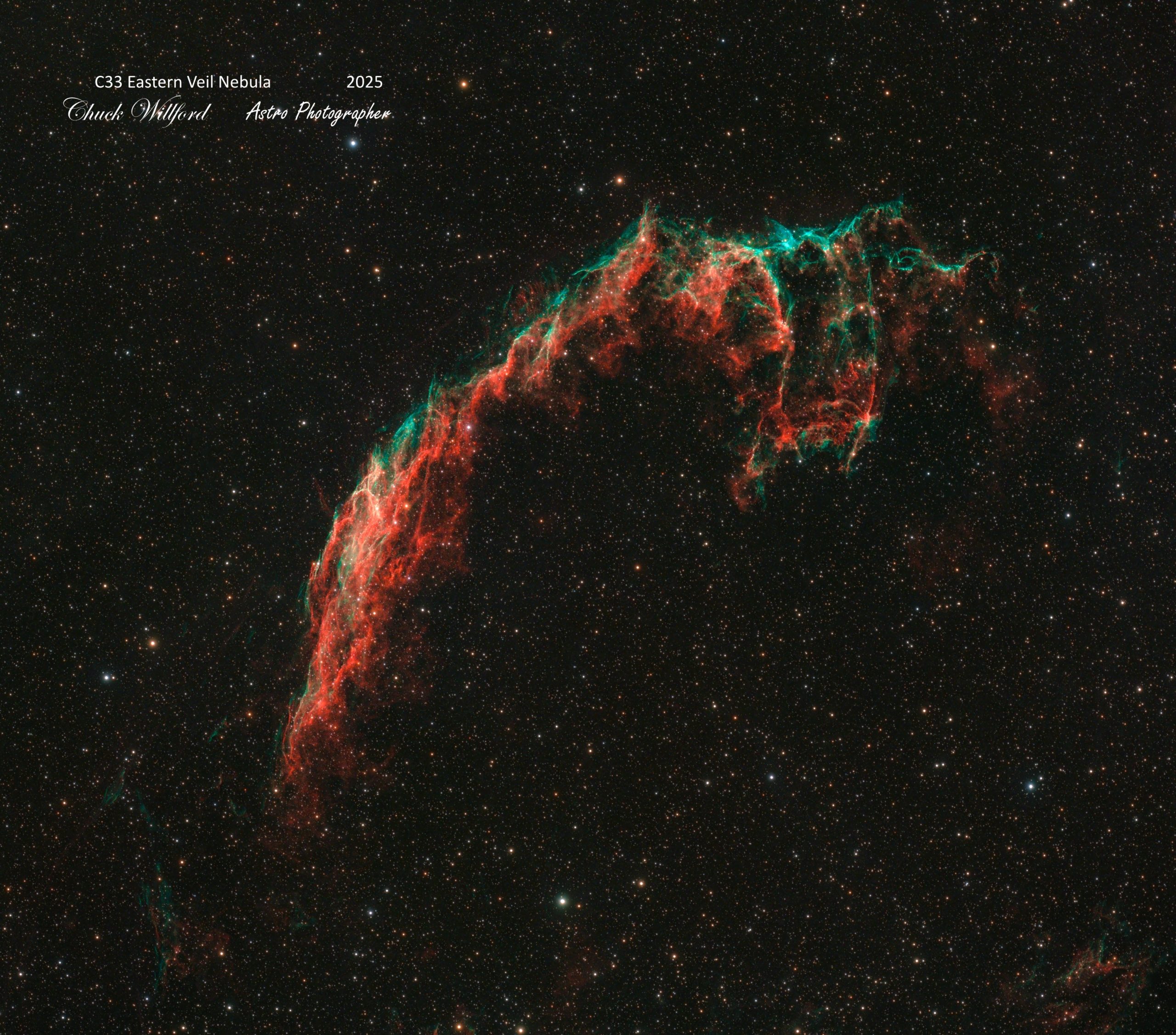 Eastern Veil Nebula-wc
