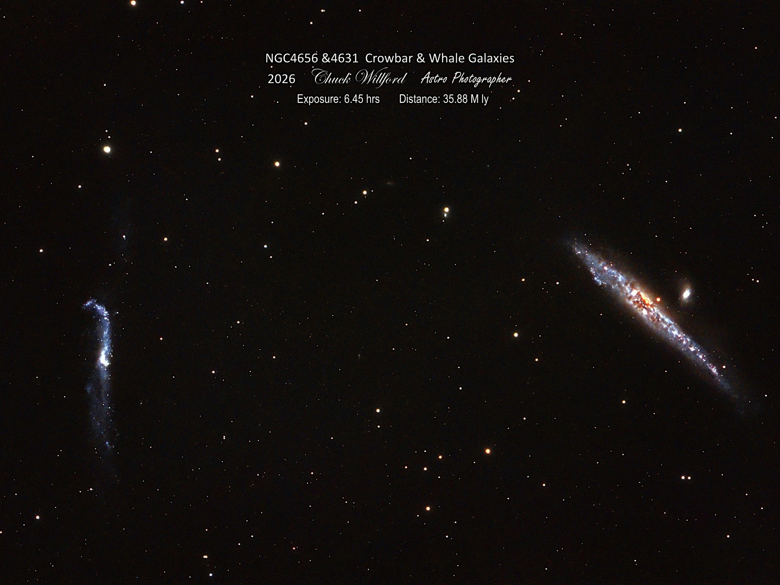 Chuck Millford WHALE&CROWBAR GALAXIES